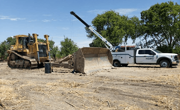 MESO Truck on Jobsite